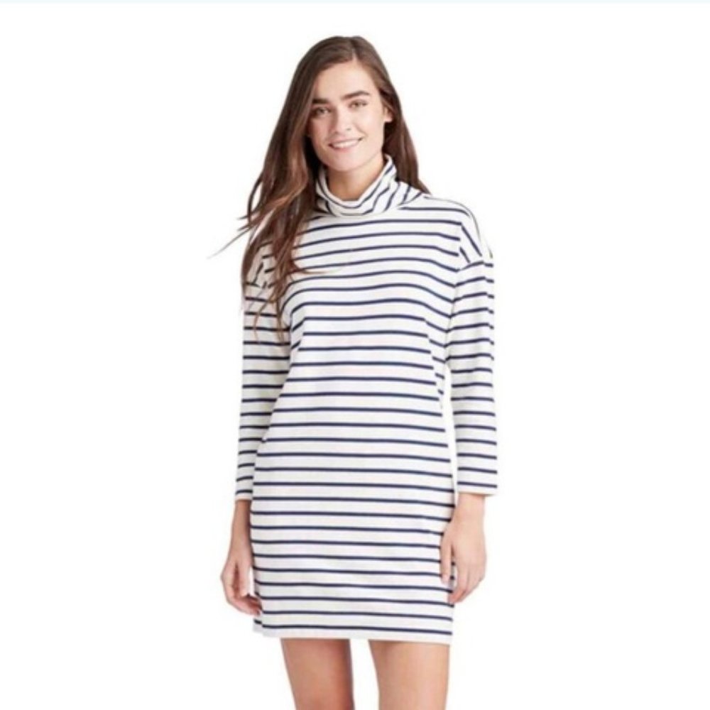 Vineyard Vines Striped Sweatshirt Dress
